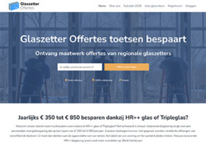 Glaszetter offertes Noord-Brabant