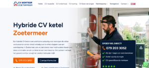 Hybride cv ketel Zoetermeer
