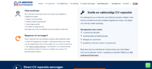 waterdruk CV ketel te laag Zoetermeer