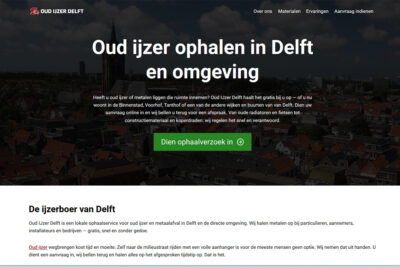 Oud ijzer Delft