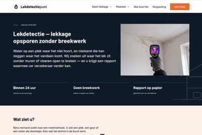 Lekdetectiepunt